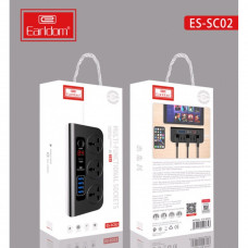 Power Extension 4U | 3P | 3.1A | 1.5m — Earldom ES-SC02