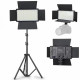 Лампа видеосвет LED Pro 600 I panel light I 2 battery(4400mAh) I charger I carry bag I