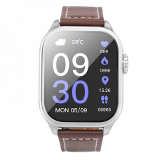 Smart Sports Watch (Call Version) Hoco Y17 — Silver