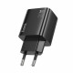 Home Charger | 20W | 2PD | 2U — Hoco N55  — Black