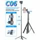 Monopod Tripod C06 | 2m Balanced and stable shooting multifunctional expansion of the metal tripod selfie stick