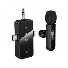 Wireless Digital Microphone — Hoco L20B (iP/Type-C/3.5)