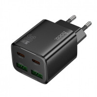 Home Charger | 30W | 2PD | 2U — Hoco N56  — Black