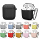 Airpods 1 ; 2 Case Microfiber — Lavender Gray (12)