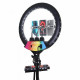Лампа Кольцевая RGB LED (56 cm) ZB-56 COLOR BOX