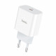 Home Charger 30W PD C to Lightning Cable (1m) Hoco C76A Pro — White