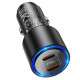 Car Charger 40W 2 PD Hoco NZ3 — Black