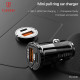 Car Charger 30W 1U 1C Earldom ES-CC46
