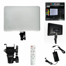 Лампа видеосвет LED RGB PM-36 36x25 cm 352 Lights 3000K-6500K Remote Adapter