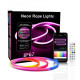 LED лента RGB Neon Rope 10м c пультом IP67