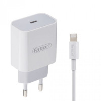 Home Charger 20W 1C Lightning Cable (1m) Earldom ES-EU3 PD(C-I)