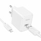 Home Charger | 2.1A | 1U | Lightning Cable (1m) — Hoco CS11A — White