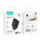 Home Charger 45W PD QC3.0 C to C Cable (1m) Hoco C127A — Black