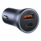 Car Charger 65W 1U 2C Baseus (CGJP0100) Golden Contactor Pro Triple Fast Charger — CGJP010013 Dark Gray