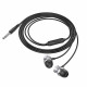 3.5 mm Earphones With Mic —Hoco M106 — Silver