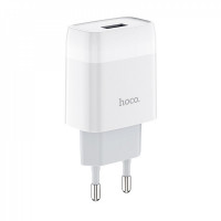 Home Charger 2.1A 1U Hoco C72A — White