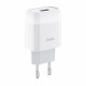 Home Charger 2.1A 1U Hoco C72A — White