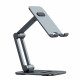 Підставка для телефону та планшета Baseus (LUSZ000013) Desktop Biaxial Foldable Metal Grey