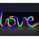 Ночной светильник Neon Sign — Love / Heart Colorful