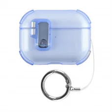 Airpods Case 1/2 Plastic Lock — Blue